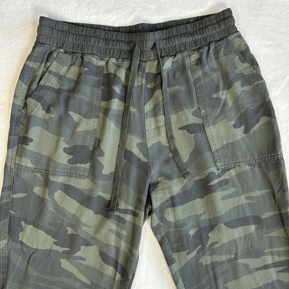 Splendid Camo High‎ Waist Jogger Pants 100% Rayon - Picture 7 of 15